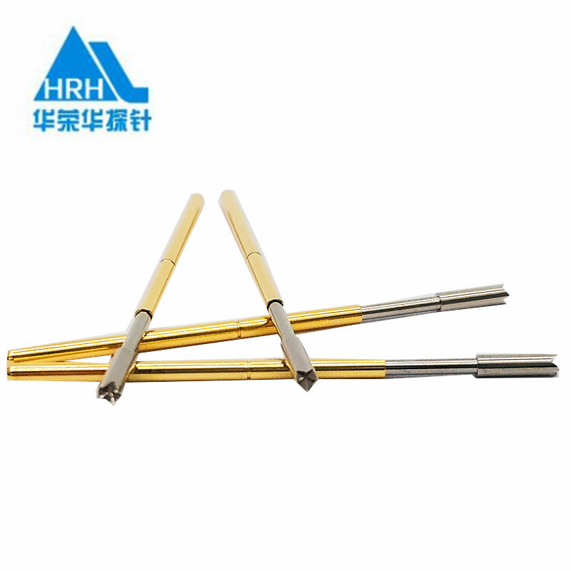 G1353-Q探針、四爪頭探針、1.36mm測試針、總長36.5mm、彈簧針圖片、測試針圖片、頂針圖片、探針圖片