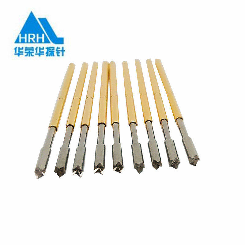 G1353-Q探針、四爪頭探針、1.36mm測試針、總長36.5mm、彈簧針圖片、測試針圖片、頂針圖片、探針圖片