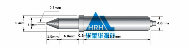 GP-11S、定位針、探針外徑為4.5mm ，長(zhǎng)度為35.5mm、ICT測(cè)試針、功能夾具定位針、測(cè)試針、五金配件