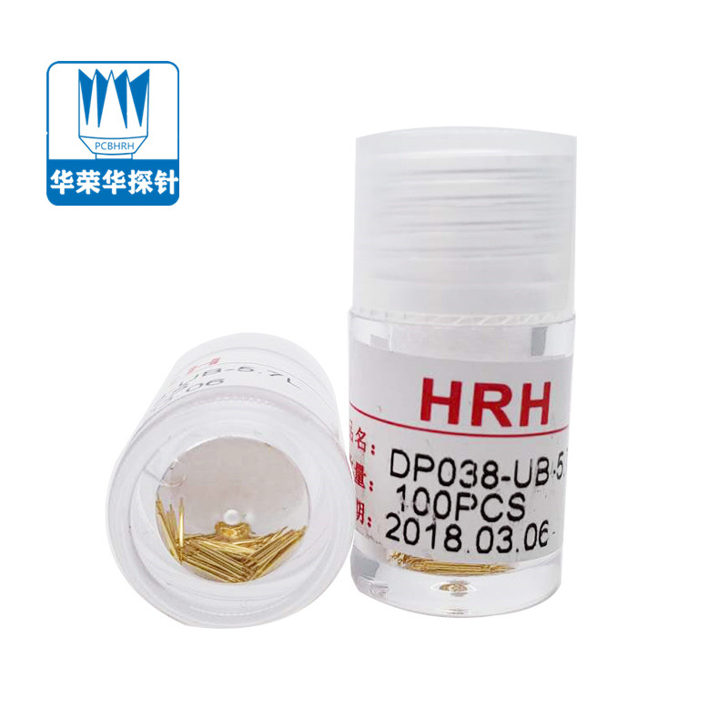 雙頭探針DP038-UB-5.7L，BGA測(cè)試針，華榮華雙頭針廠家